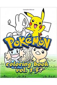 Pokemon Coloring Books Coloring Book Vol.1-5