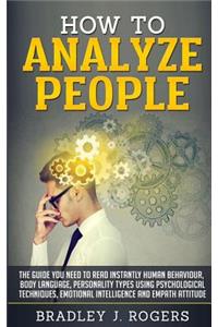 How To Analyze People