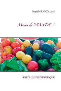 Moins de viande