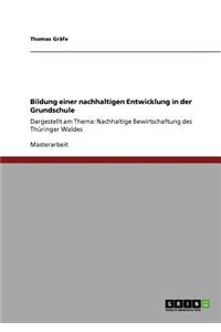 Bildung einer nachhaltigen Entwicklung in der Grundschule