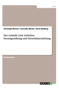 Der schmale Grat zwischen Steuergestaltung und Steuerhinterziehung