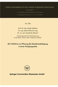 Ein Verfahren zur Planung der Maschinenbelegung in einer Fertigungsstufe