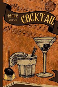 Cocktail Recipe Journal