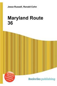 Maryland Route 36