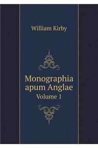 Monographia Apum Anglae Volume 1