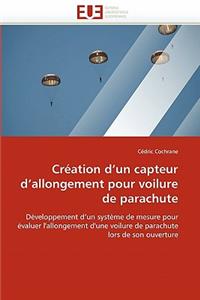 Création d''un Capteur d''allongement Pour Voilure de Parachute