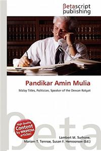 Pandikar Amin Mulia
