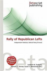 Rally of Republican Lefts