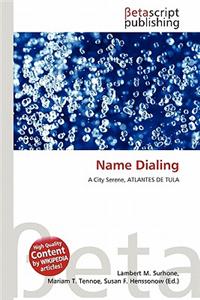 Name Dialing