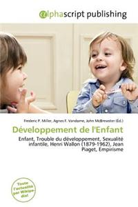 D Veloppement de L'Enfant