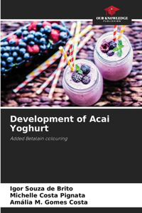 Development of Acai Yoghurt