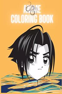 Anime Coloring Book