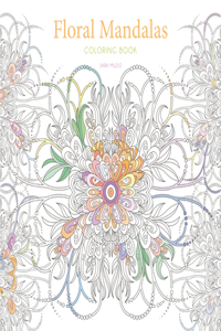 Floral Mandalas Coloring Book