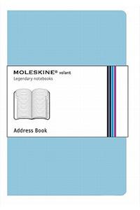 Moleskine Volant Pocket Address Book Manganese Blue