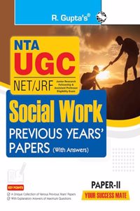 NTA-UGC-NET/JRF: SOCIAL WORK (PAPER-II) Previous Years' Papers (With Answers)