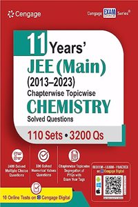 11 Years JEE (Main) (2013-2023) Chapterwise Topicwise Chemistry Solved Questions