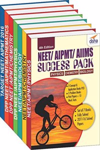 Neet/ Aipmt/ Aiims Success Pack (4Th Edition) For Medical Entrance Exams (Set Of 7 Books)