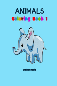 Animals Coloring Book 1