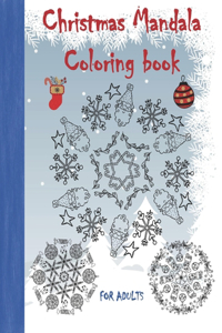 Christmas Mandala Coloring Book for Adults