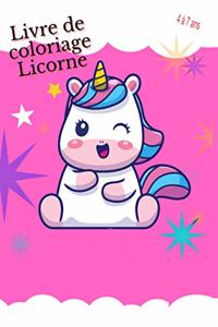 Livre de Coloriage Licorne