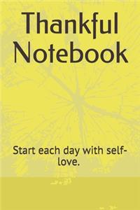 Thankful Notebook