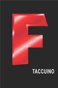 F Taccuino