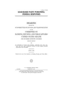 Lead-based paint poisoning
