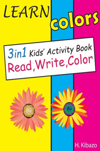 LEARN COLORS Kids Activity Book