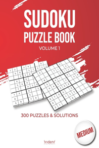 Sudoku puzzle book - medium volume 1