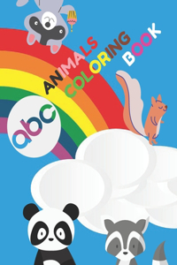 abc animals coloring book