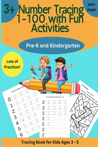 Number Tracing 1 - 100 with Fun Activities