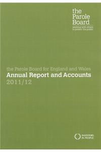 The Parole Board for England and Wales annual report and accounts 2011/12