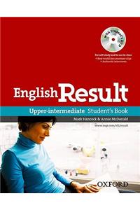 English Result: Upper-Intermediate: Student's Book with DVD Pack