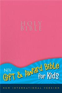 Gift and Award Bible for Kids-NIV: New International Version, Pink, Leather-Look, Gift &amp; Award Bible for Kids