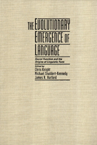 Evolutionary Emergence of Language