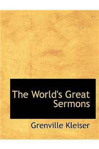 The World's Great Sermons