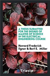 A THESIS SUBMITTED FOR THE DEGREE OF MAS