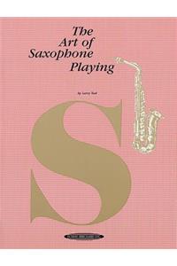 The Art of Saxophone Playing