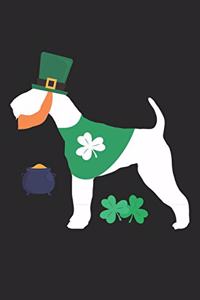 Terrier Notebook - St. Patricks's Day Gift for Terrier Lovers - Terrier Journal
