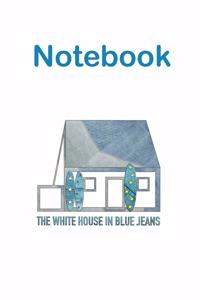 Jersey Channel Islands White House in Denim Notebook
