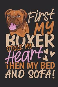 First my boxer stole my heart then my bed and sofa!