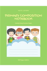 Primary Composition Notebook - Handwriting Practice Paper