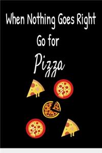When Nothing Goes Right Go for Pizza