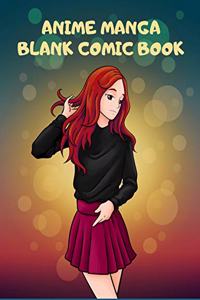 Anime Blank Comic Book