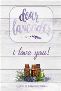Essential Oil Blank Recipe Journal