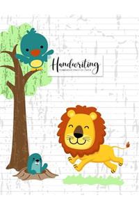 Handwriting Paper Book