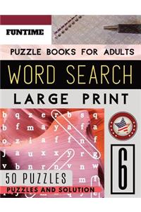 Word Search Puzzle Books for Adults Large Print