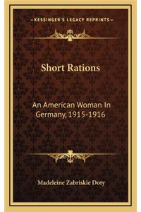 Short Rations