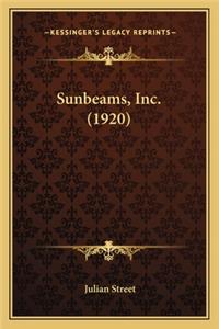 Sunbeams, Inc. (1920)