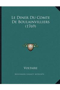 Le Diner Du Comte De Boulainvilliers (1769)